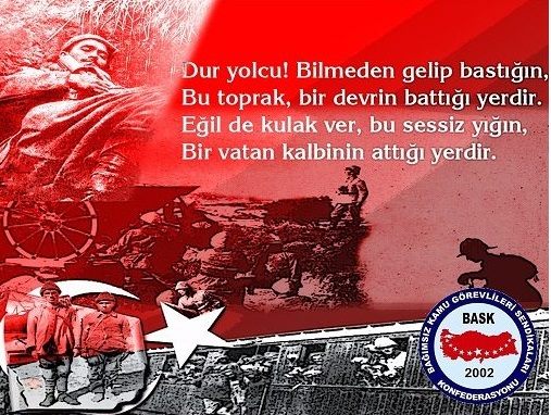 18 MART ÇANAKKALE ZAFERİNİN 103. YILDÖNÜMÜNÜ KUTLUYORUZ