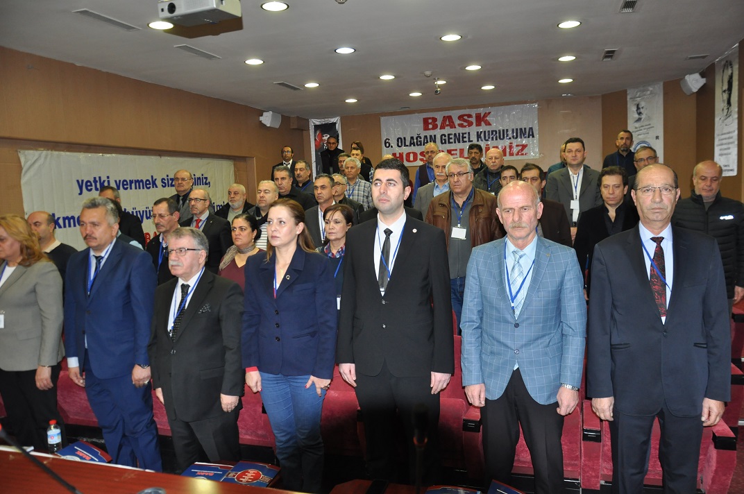 SENDİKAMIZ GENEL BAŞKANI BAYRAM ZENGİN BASK GENEL BAŞKANI SEÇİLDİ.