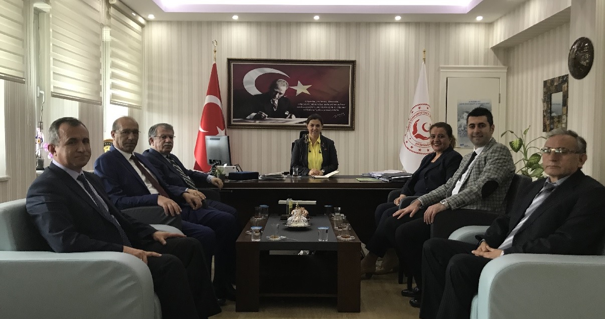 BASK, ÇALIŞMA GENEL MÜDÜRÜ NURCAN ÖNDER’İ  ZİYARET ETTİ