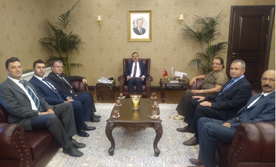 ADALET BAKANLIĞI BAKAN YARDIMCISI CENGİZ ÖNER’E  ZİYARET
