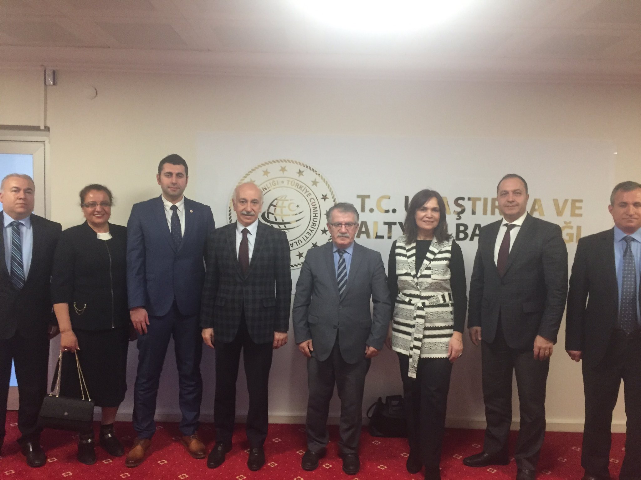 ULAŞTIRMA VE ALTYAPI BAKAN YARDIMCISI SELİM DURSUN’A  ZİYARETİMİZ
