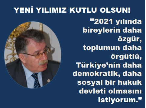 YENİ YILIMIZ KUTLU OLSUN!