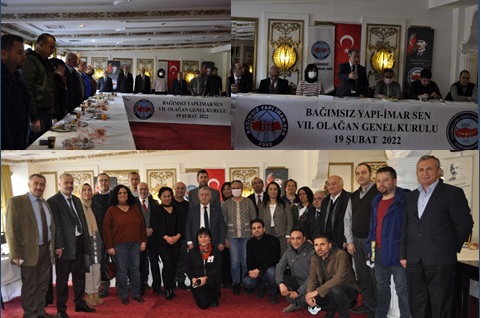 SENDİKAMIZ VII. OLAĞAN GENEL KURULU YAPILDI.